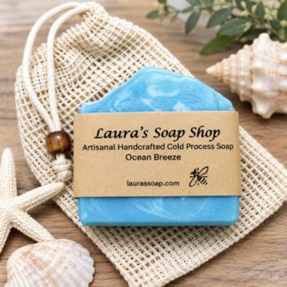 Soap Bundle - Ocean Breeze Soap with Sisal Soap Bag